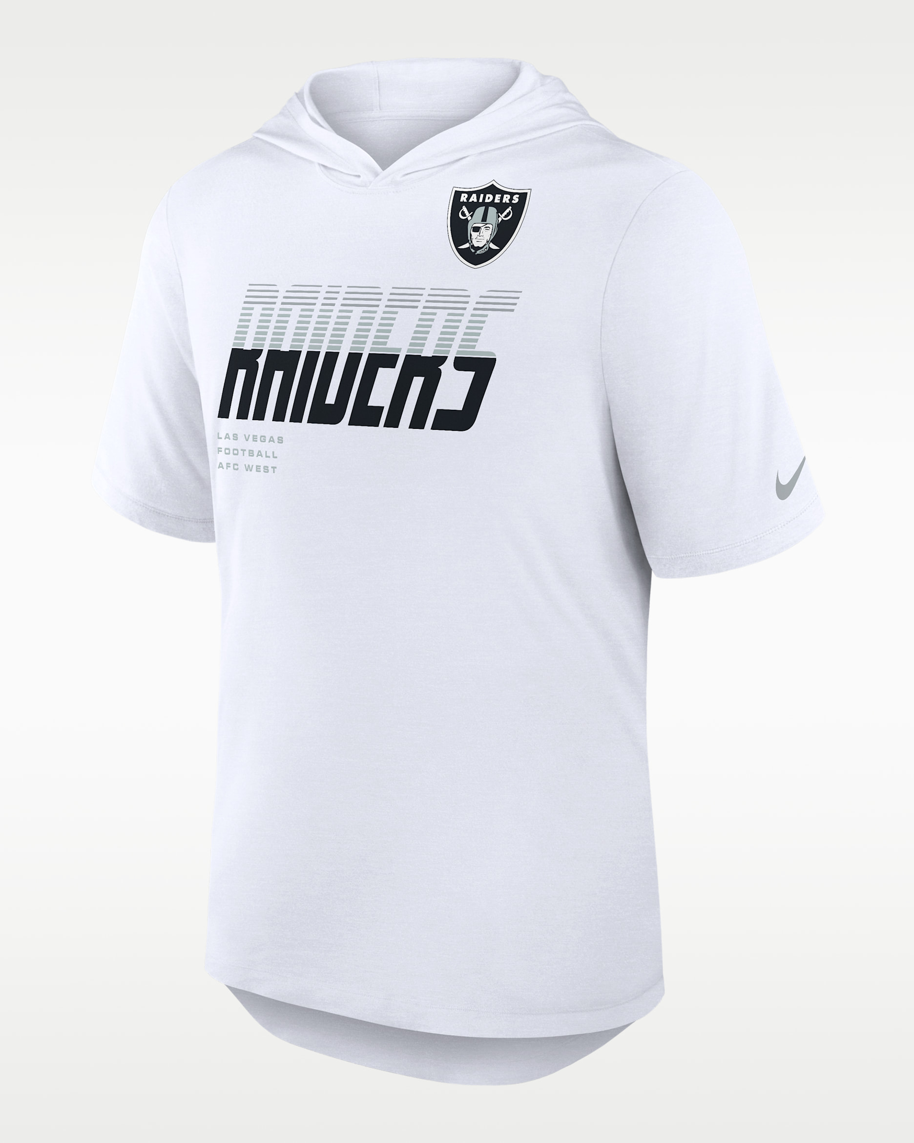 Las Vegas Raiders Men's Nike Dri-FIT NFL Hooded T-Shirt. Nike.com